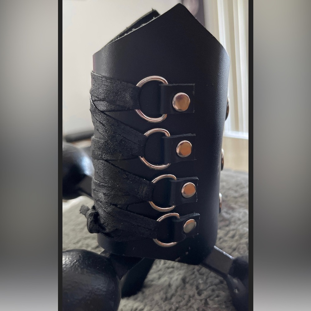 Black Punk Cuff - Picture 3 of 3